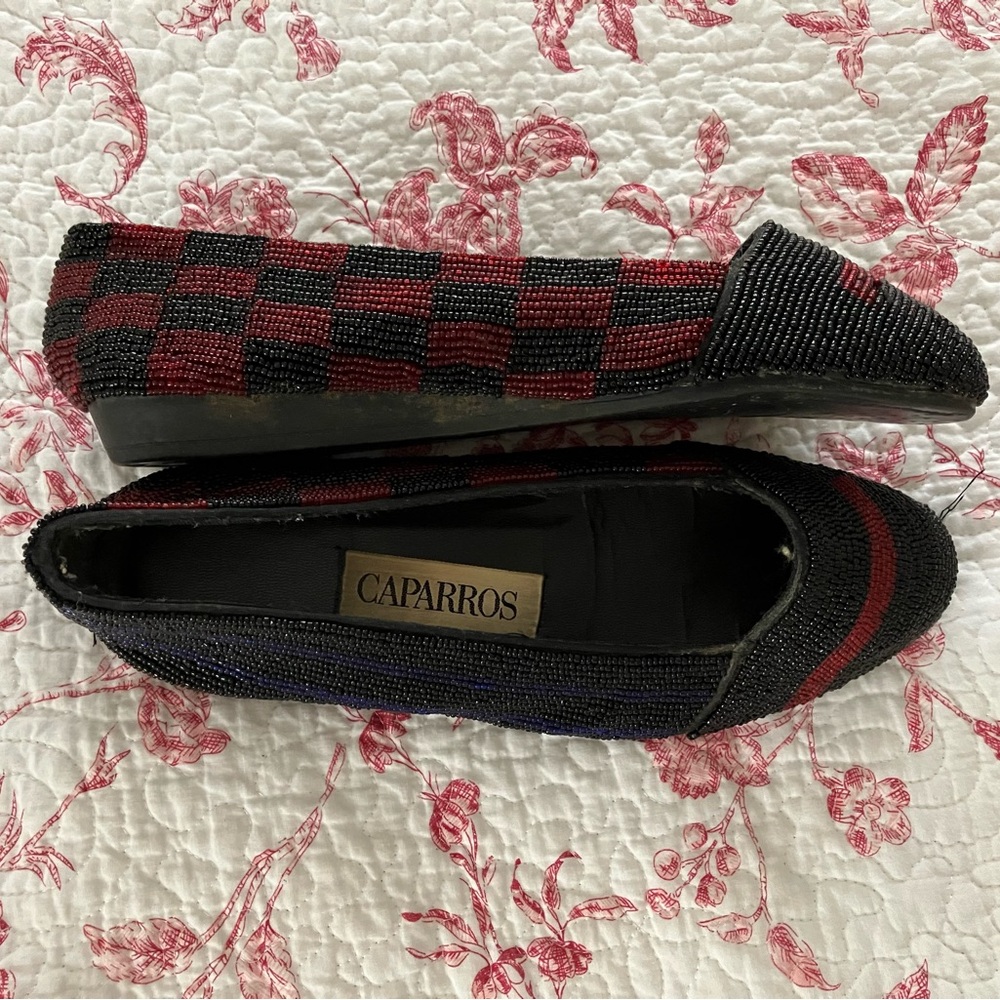 Caparros Beaded Flats
